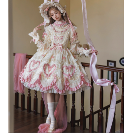 Antique Cake Hime Lolita Dress by Bramble Rose (BRR01)